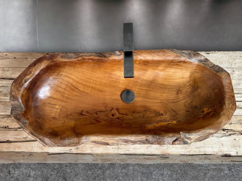 COMPRARE LAVABO DA APPOGGIO IN LEGNO TEAK CARLO