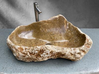 AMAZING NATURAL STONE SINK MAURICE