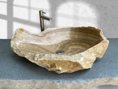 EXCLUSIVO LAVABO DE PIEDRA DE ONIX FORMENTERA