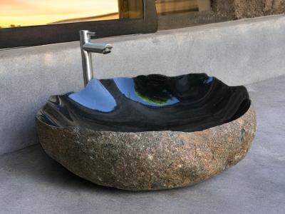 ANDESITE NATURAL STONE WASHBASIN BOSTON