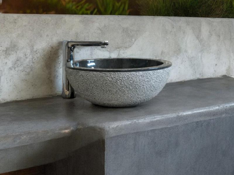 ROUND MARBLE WASHBASIN