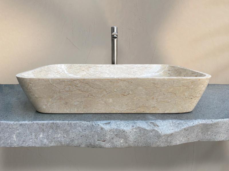 STONE SINK IN MARBLE SUEZ