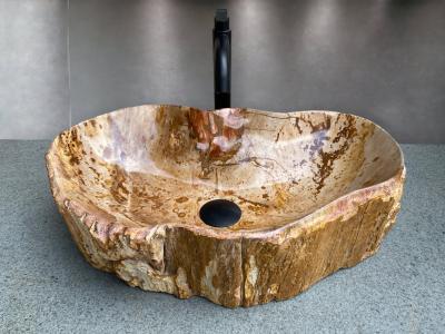 LAVABO OCRE DE PIEDRA NATURAL BENEVENTO