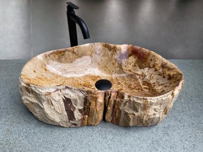 LAVABO DE MADERA PETRIFICADA BENEVENTO