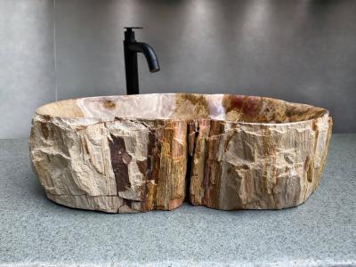 LAVABO DE MADERA PETRIFICADA BENEVENTO