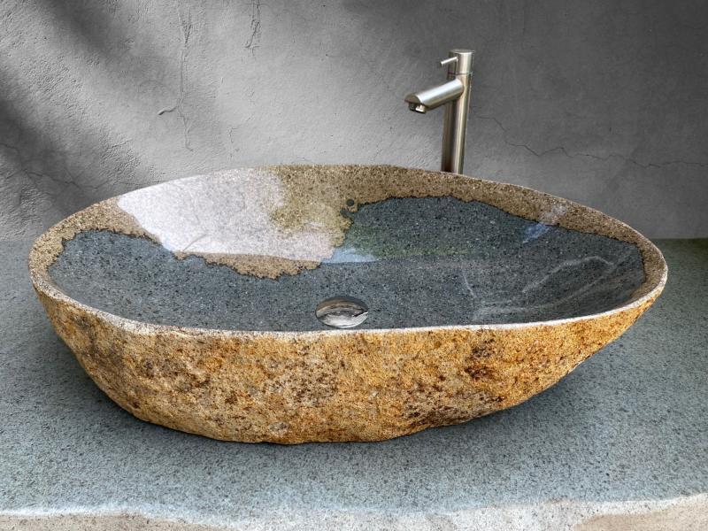 BUY GREY STONE WASHBASIN PARIS