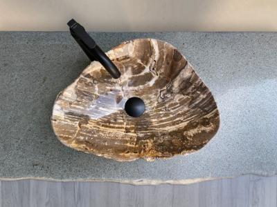 FOSSIL WOOD WASHBASIN AKUA