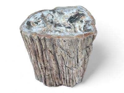 DECORATIVE STOOL IN NEUTRAL COLOURS BLANCHE