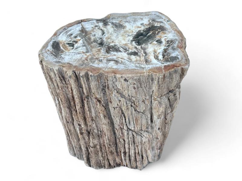 DECORATIVE STOOL IN NEUTRAL COLOURS BLANCHE