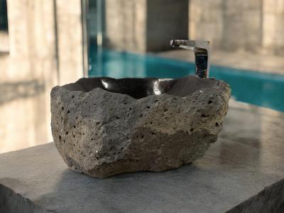 LAVABO DE PEDRA DE LAVA CHACANA