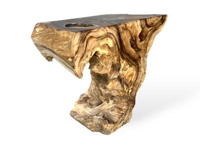 PICCOLA CONSOLE IN LEGNO NATURALE ANTIBES