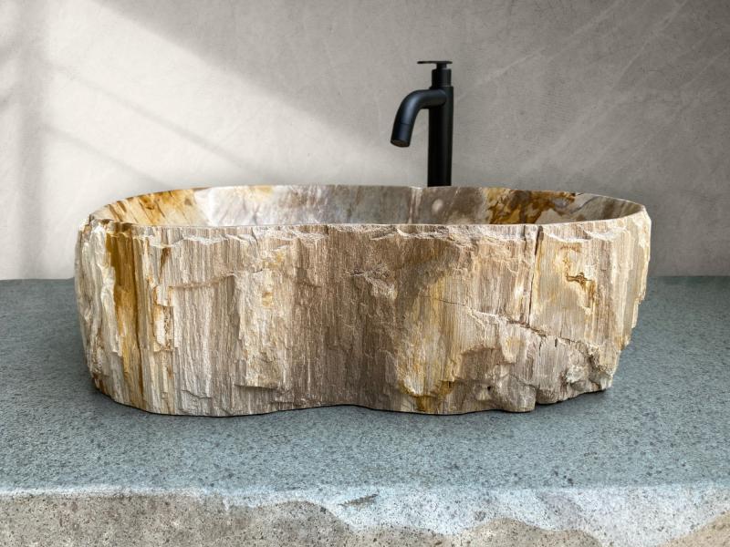 LAVABO EXCLUSIU DE FUSTA FOSSIL GIZA