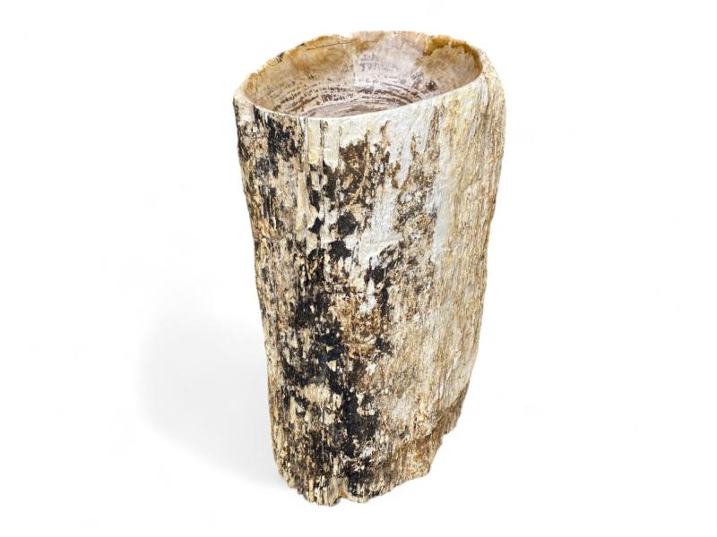 COMPRAR LAVABO TOTEM DE MADERA PETRIFICADA VINCENZO