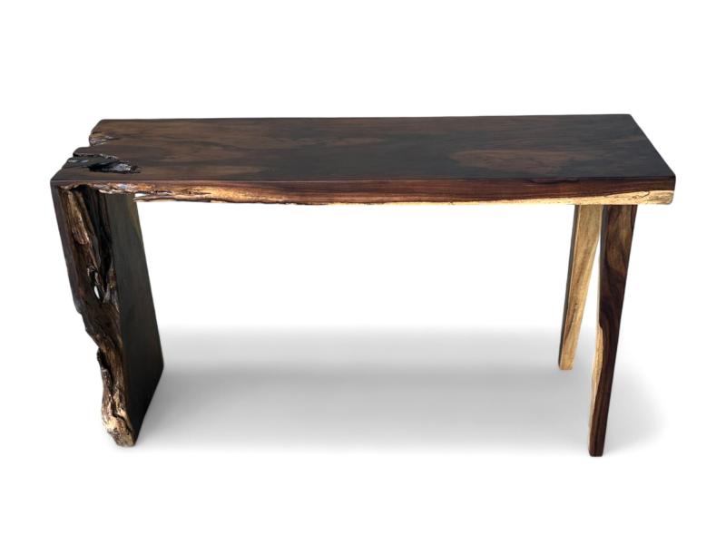 CONSOLE DROITE EN BOIS VERBIER