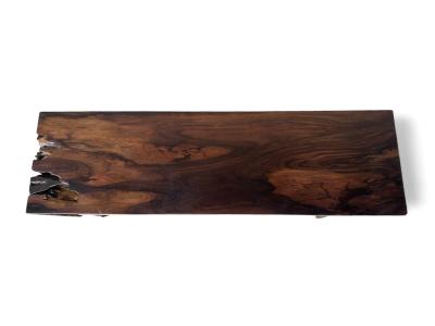 EXOTIC WOODEN CONSOLE VERBIER