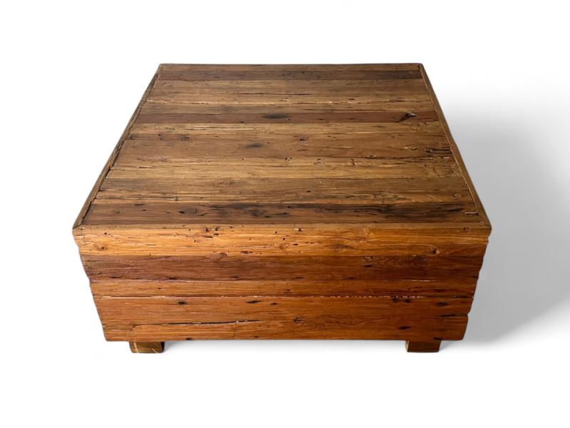 SQUARE WOOD COFFEE TABLE OPORTO