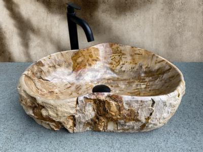 EXCLUSIVE STONE SINK NATURAL COLORS LOUVRE