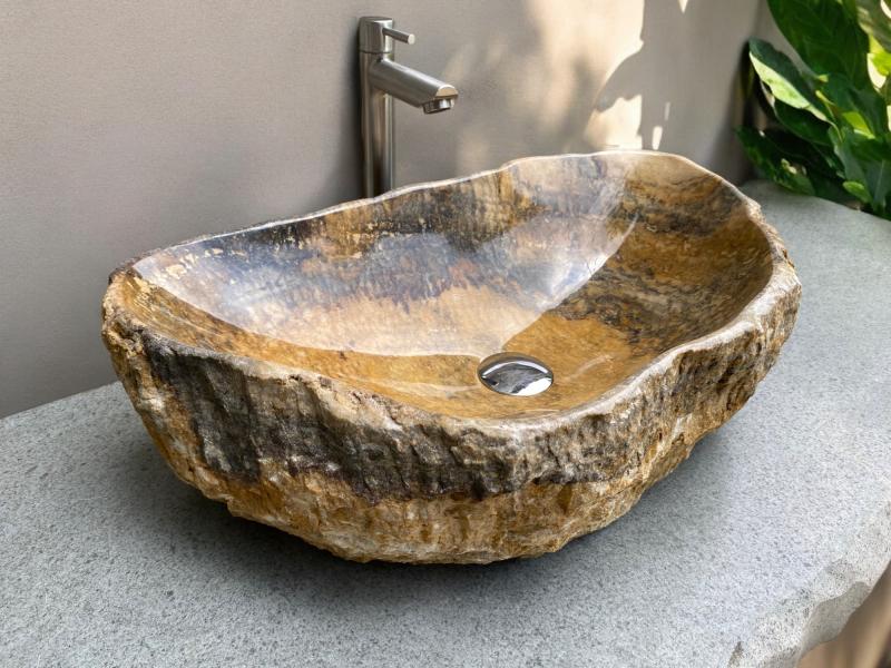 LAVABO DE PIEDRA DE ONIX GUNN