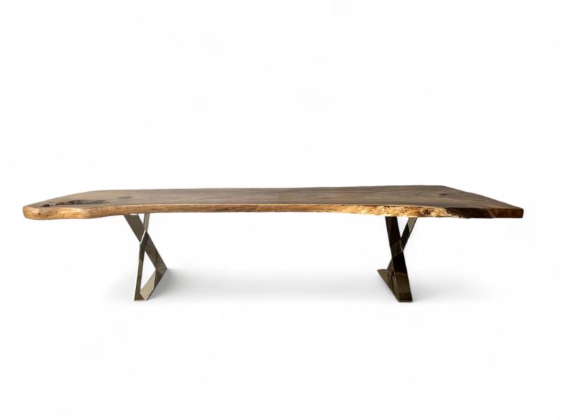 GRANDE TABLE À MANGER EN BOIS VICTORIA