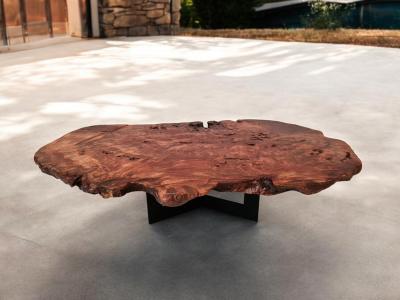 EXOTIC WOOD COFFEE TABLE ROUGE