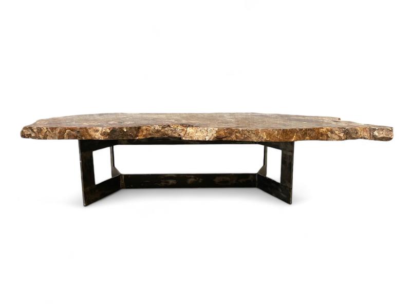 EXCLUSIF TABLE BASSE EN PIERRE BORNEO