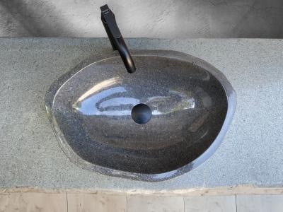 LAVABO DE PIEDRA GRIS - CAMBOYA