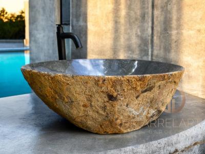 RIVER NATURAL STONE WASHBASIN PIETRO