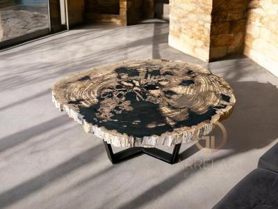 PETRIFIED WOOD TABLE ATENEA