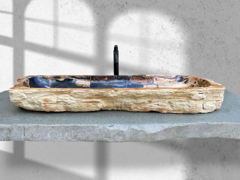 LARGE NATURAL STONE WASHBASIN SWITZERLAND