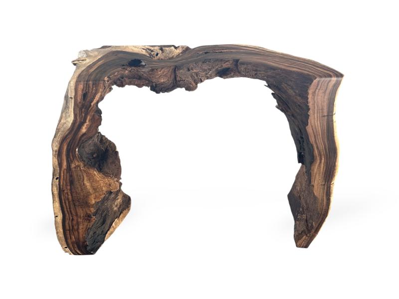 CONSOLE EN BOIS NATUREL - CECILIA