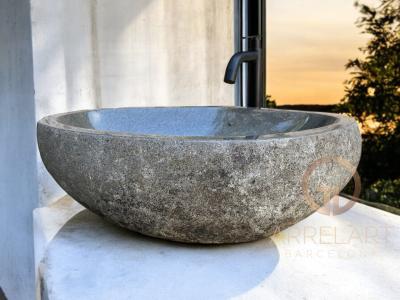 LAVABO DE PEDRA RIVERSTONE NATURAL LAURENT