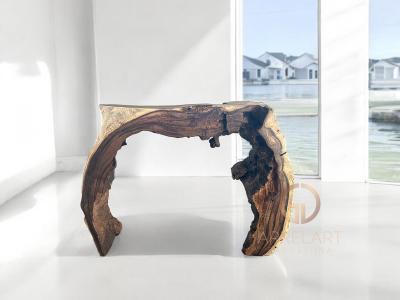 TROPICAL CONSOLE MADE OF NATURAL WOOD CECILIA