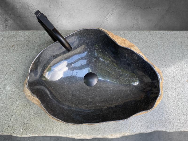 RIVER NATURAL STONE WASHBASIN PANAMA - ARRELARRT