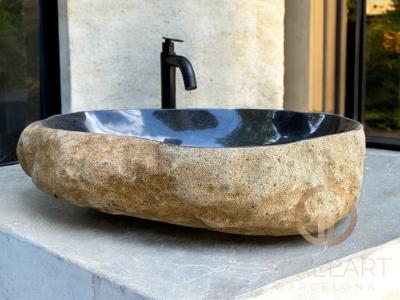 RIVER NATURAL STONE WASHBASIN PANAMA