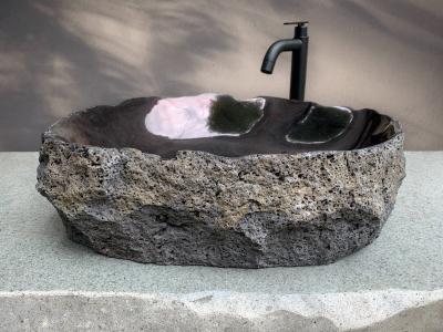 LAVA STONE WASHBASIN BASALTO