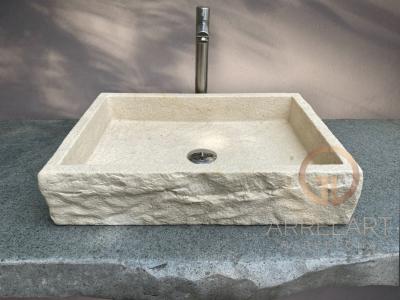 BEIGE MARBLE WASHBASIN VERONA