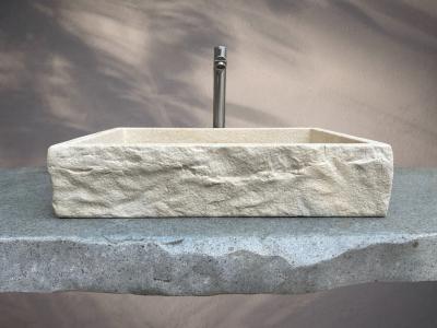 RECTANGULAR MARBLE WASHBASIN VERONA