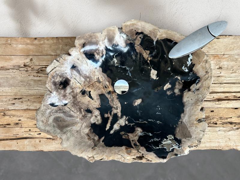 EXCLUSIVE PETRIFIED WOOD SINK MAUI