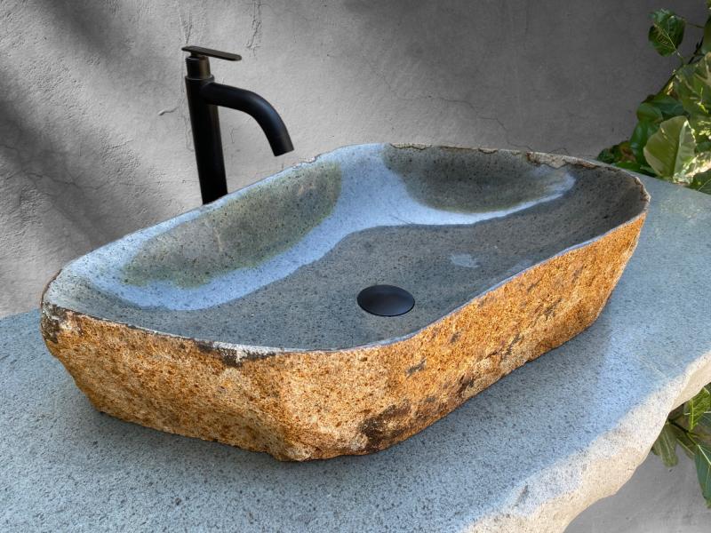 GREY STONE WASHBASIN PARIS