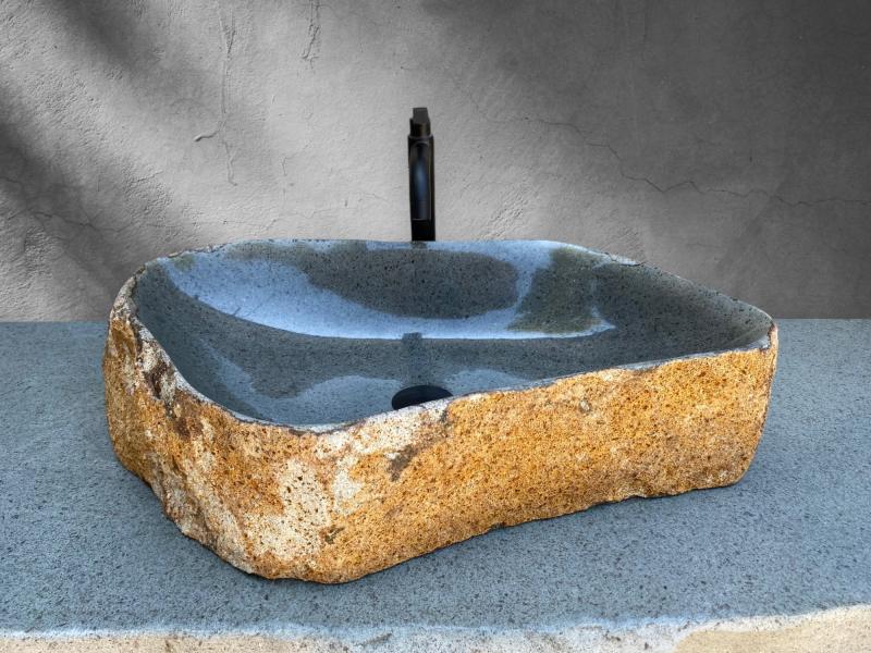 BUY GREY STONE WASHBASIN PARIS