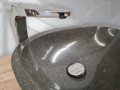 GREY STONE WASHBASIN - LENNY