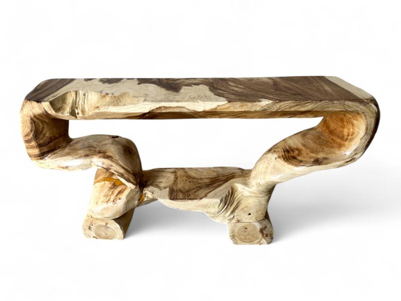 BUY TROPICAL WOOD CONSOLE TABLE BRUSSELS