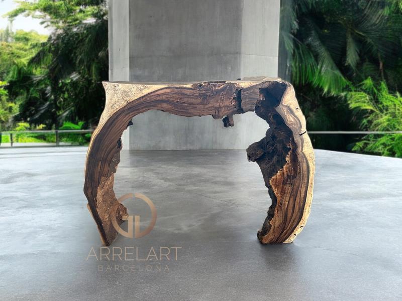 TROPICAL CONSOLE MADE OF NATURAL WOOD CECILIA