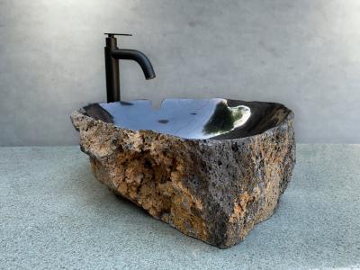 EXCLUSIVO LAVABO DE PIEDRA DE LAVA STELLER