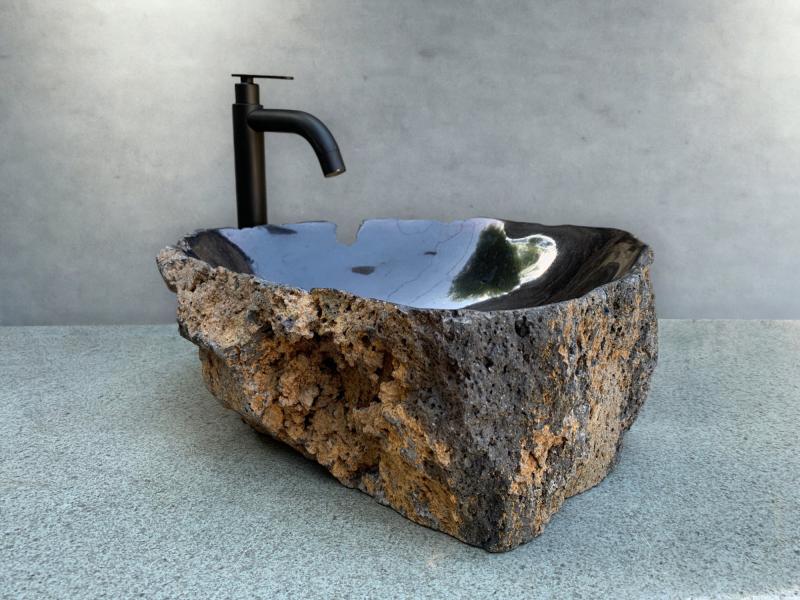 EXCLUSIVE STONE WASHBASIN STELLER - ARRELART