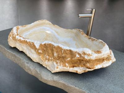 EXCLUSIVO LAVABO DE PIEDRA GLAM