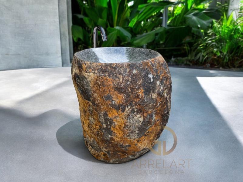 STONE PEDESTAL WASHBASIN AXEL