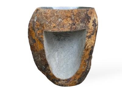 NATURAL STONE PEDESTAL WASHBASIN AXEL