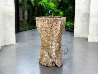 ONYX STONE PEDESTAL WASHBASIN LA NAPOULE