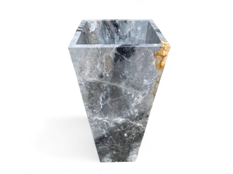 MARBLE PEDESTAL WASHBASIN SANTORINI